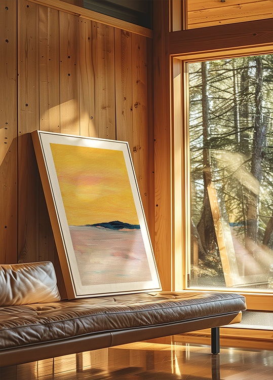 Golden Horizon Dream Poster