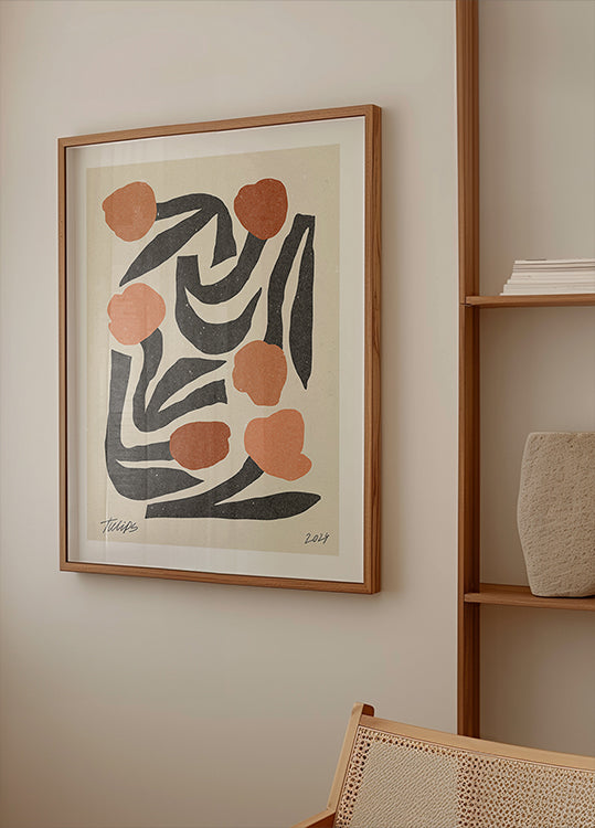 Modern Flower 03 Poster