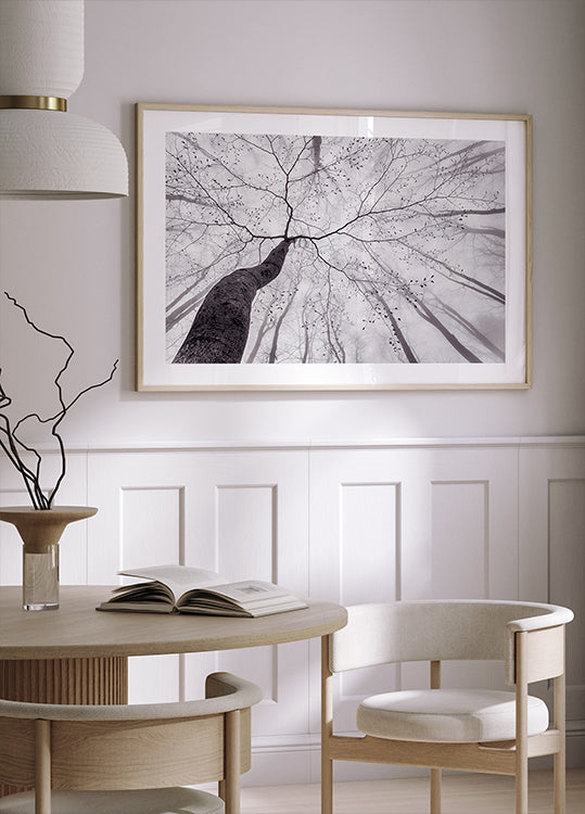 A view of the tree crown Poster