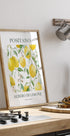 Positano Lemon Plakat - Posterbox.no