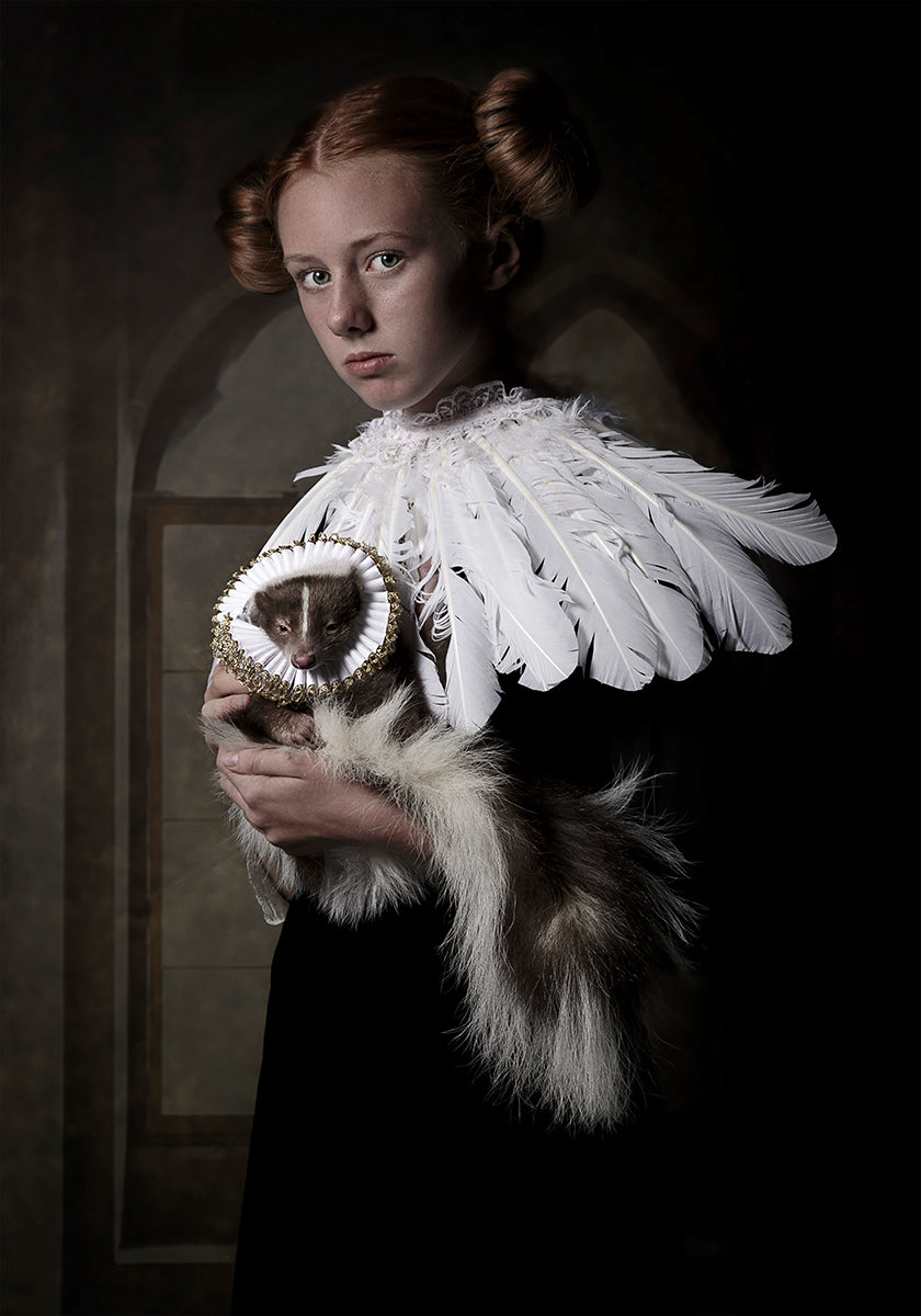 My sweet skunk friend Poster