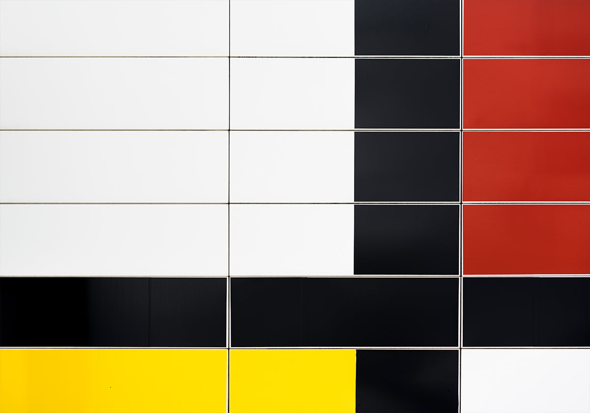 Mondriaan facade Poster