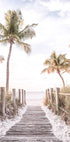 Footbridge Beach Plakat - Posterbox.no