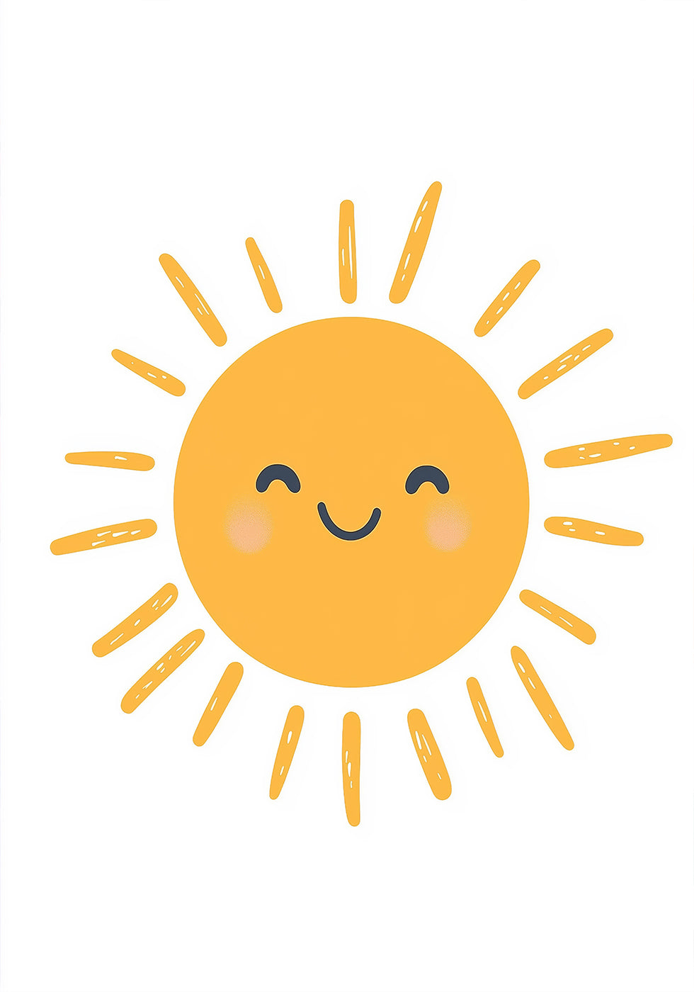Smiling Sun Poster