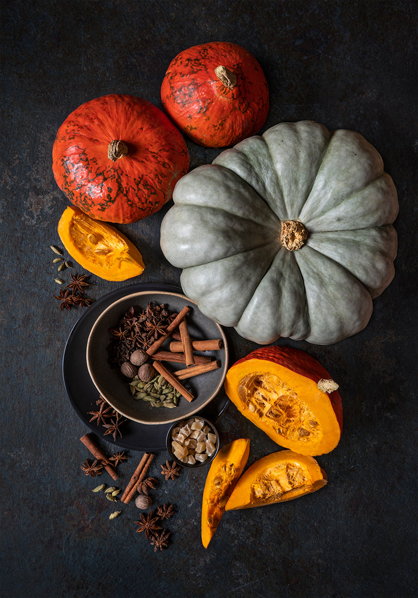 Autumn on the table Poster