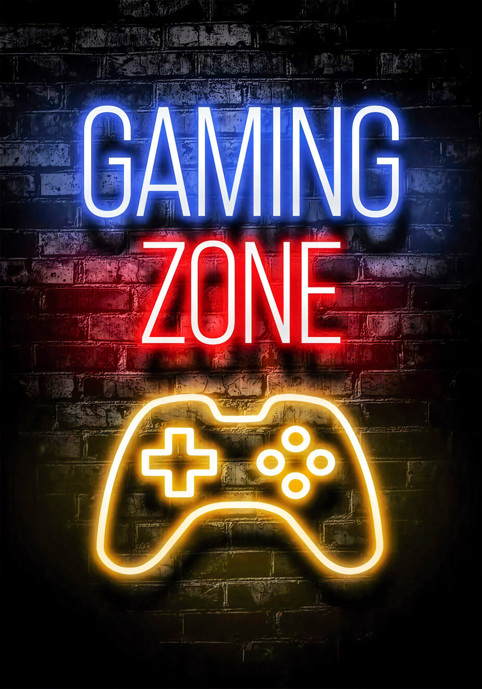 Gaming Zone Plakat - Posterbox.no