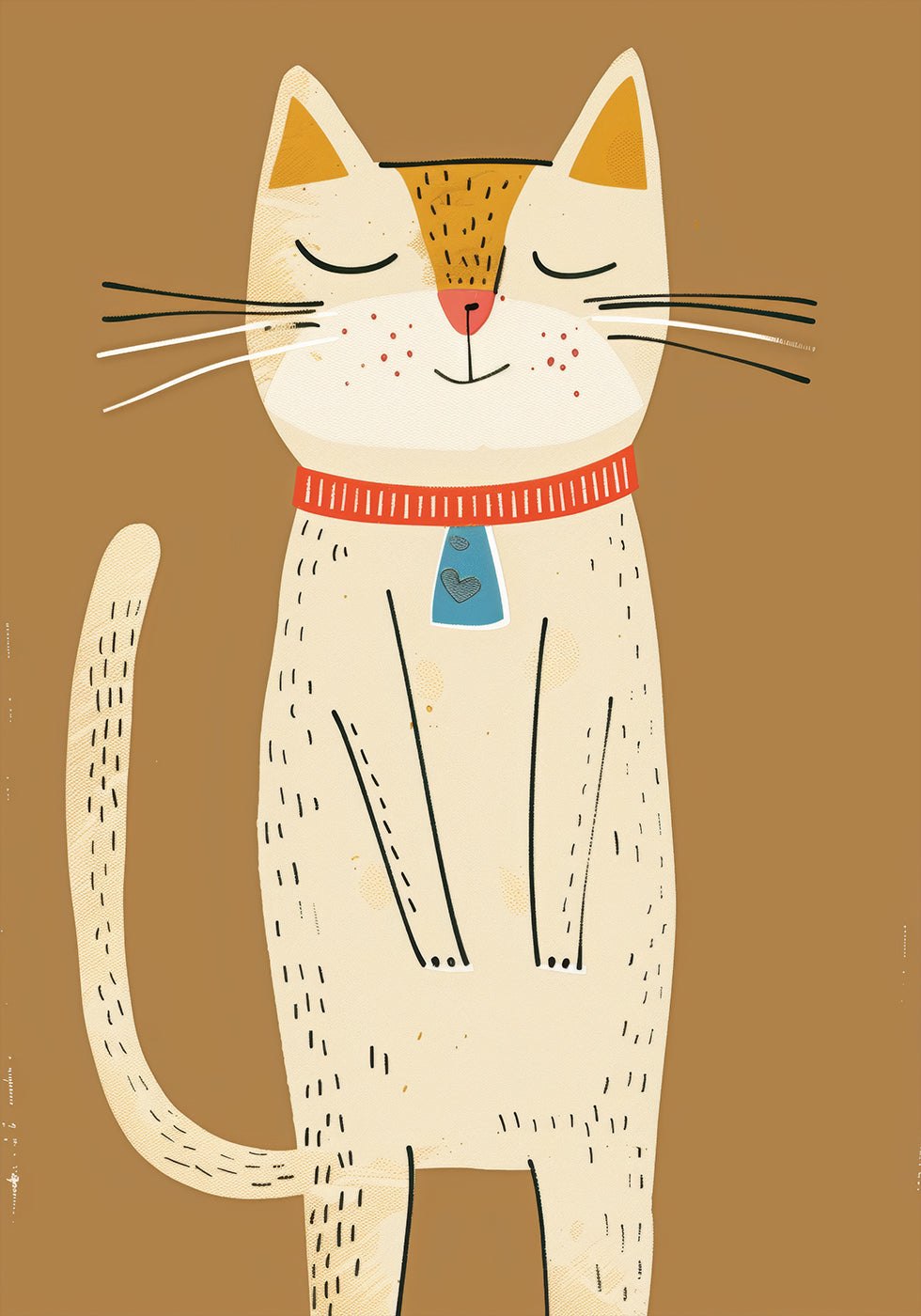 Happy Cat Poster