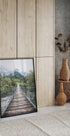 Adventure on the Hanging Bridge Plakat - Posterbox.no