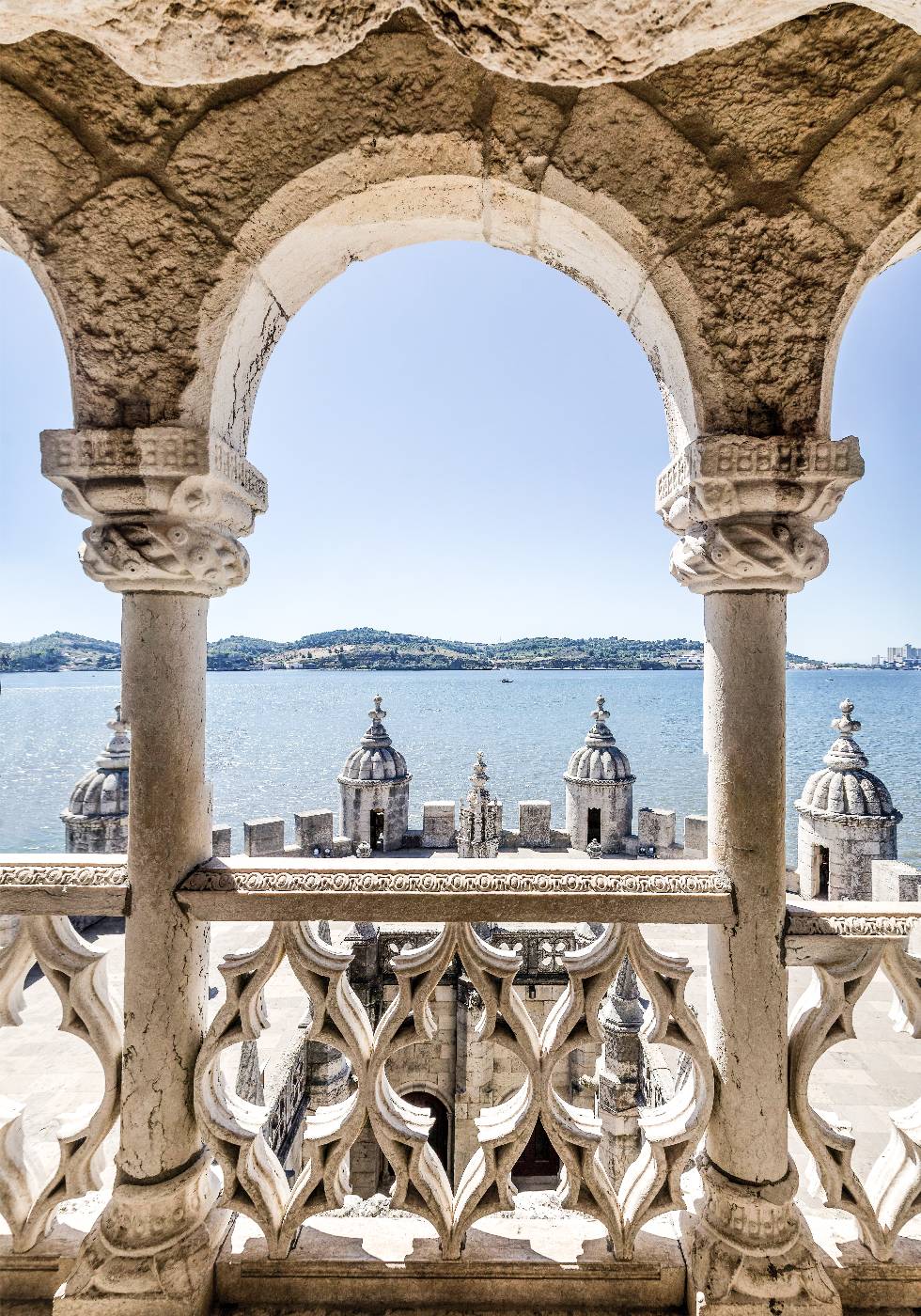 Balcony to the Tagus River Portugal Plakat - Posterbox.no