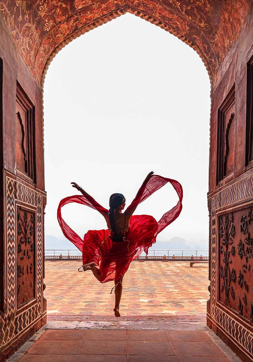 Taj Mahal's Heart Poster