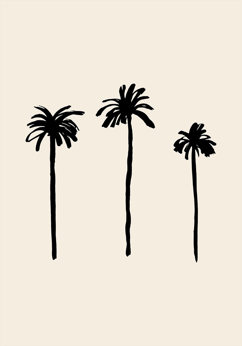 Palm Trees Poster