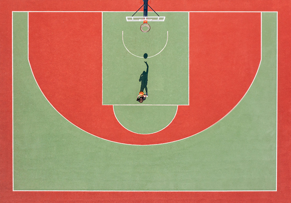 Shadow basketball Poster