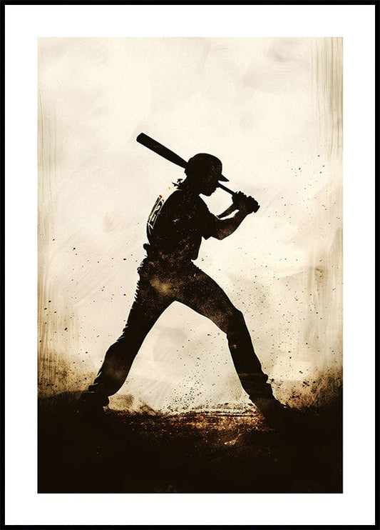 Baseball Swing Poster