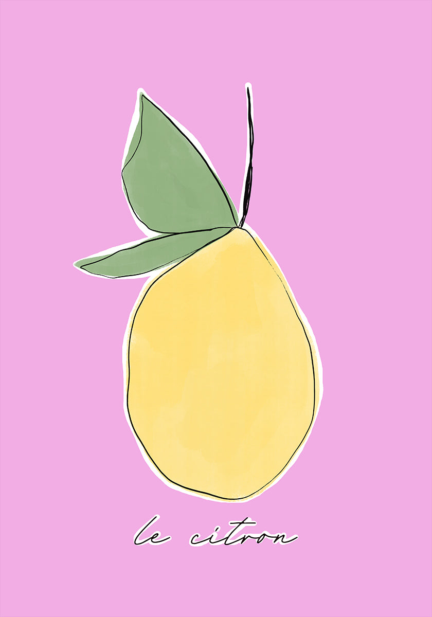 Citrus Delight Poster