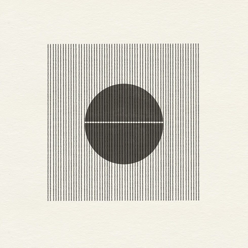 Line and Circle Harmony Poster