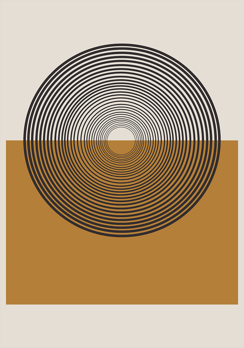 Concentric Reflections Poster
