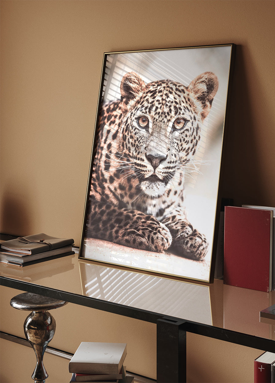 Wild Leopard Poster