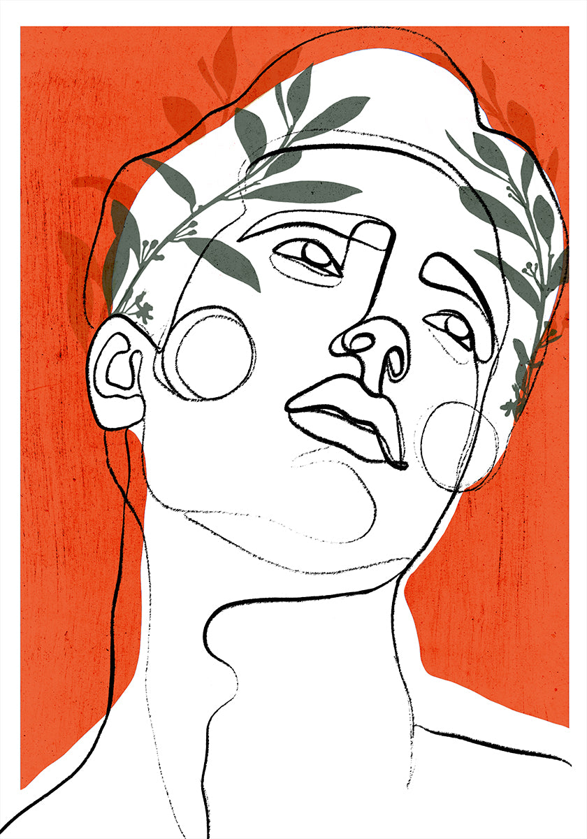 Contemporary Line Poster