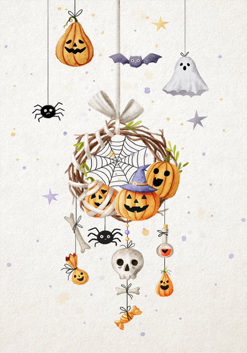 Halloween Dreamcatcher Poster