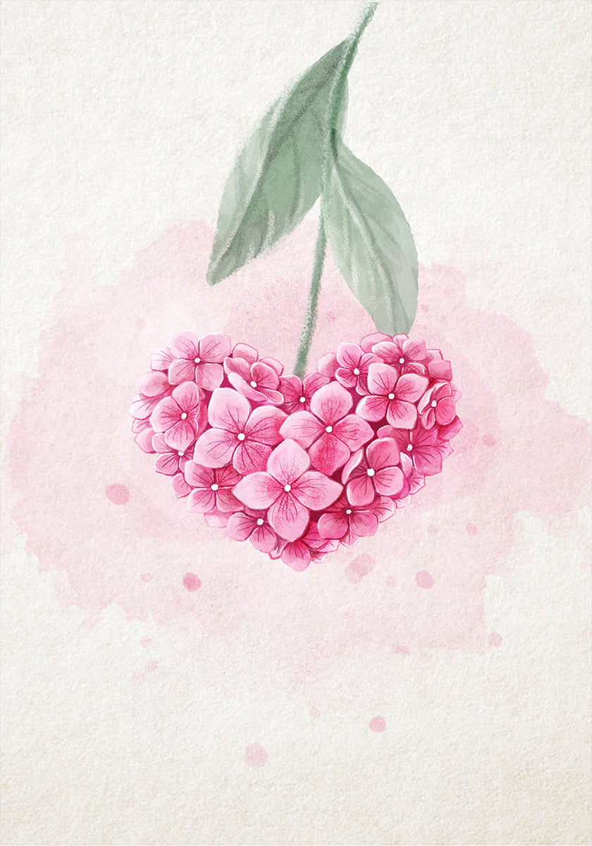 Love Flowers Poster