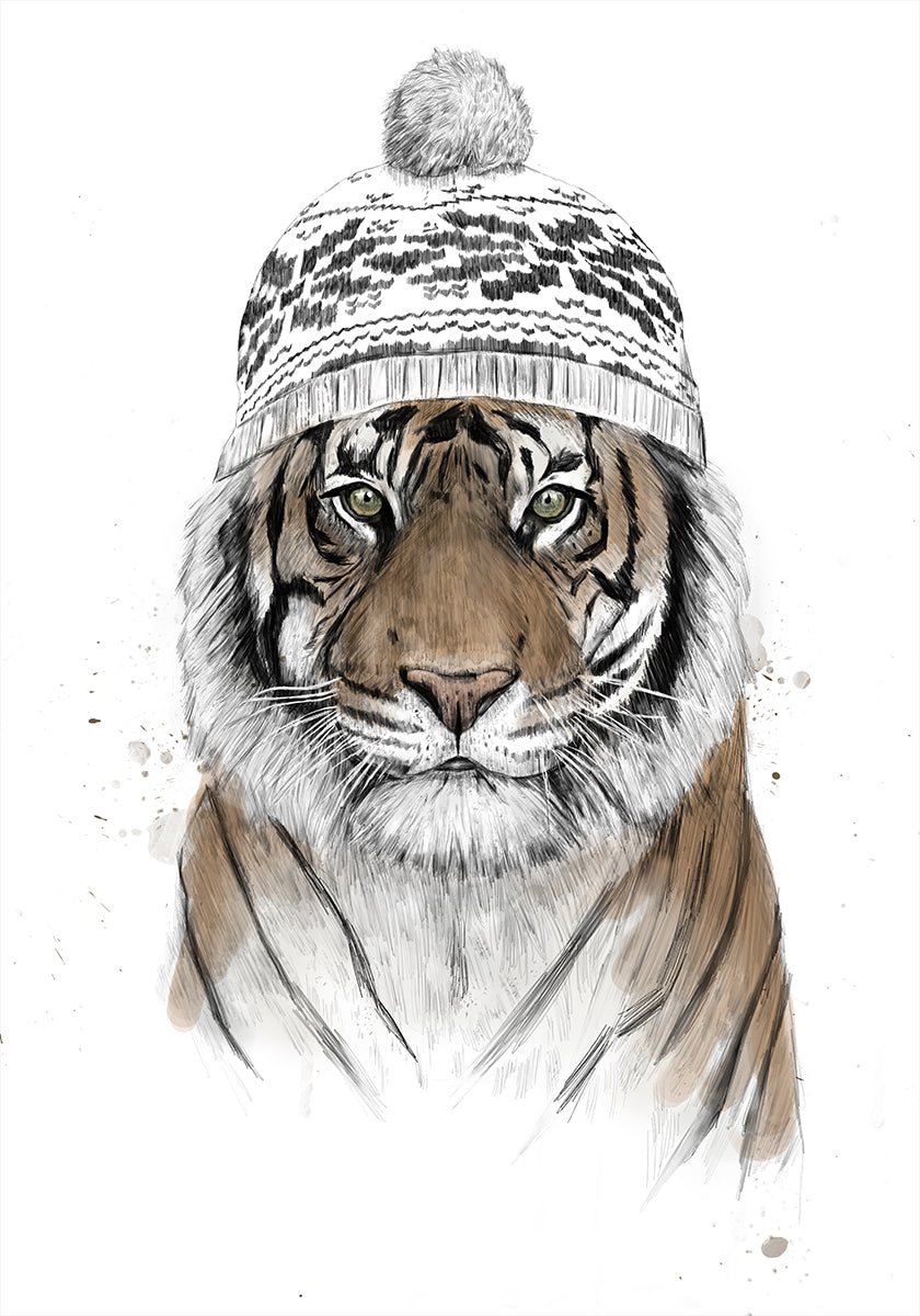 Siberian tiger Poster