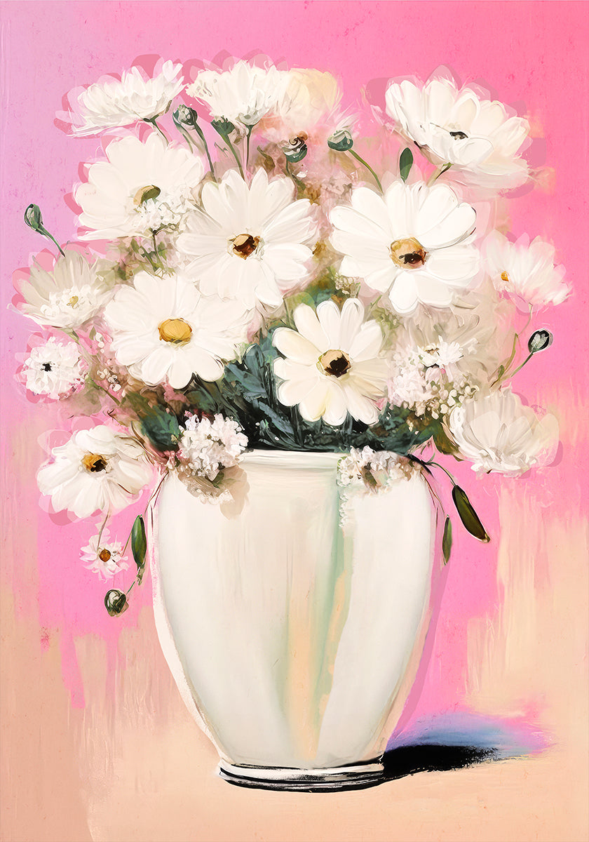 Petals in Pink Hue Poster