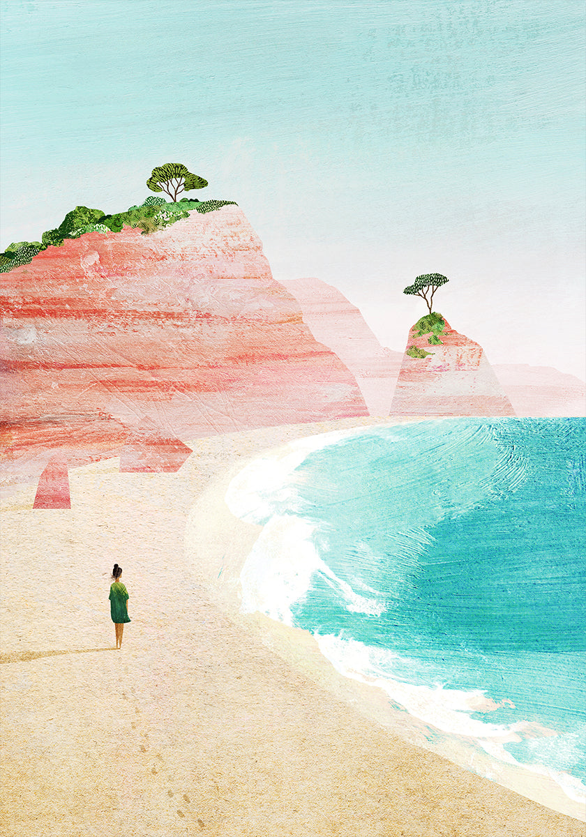 Beach Girl iv  Poster