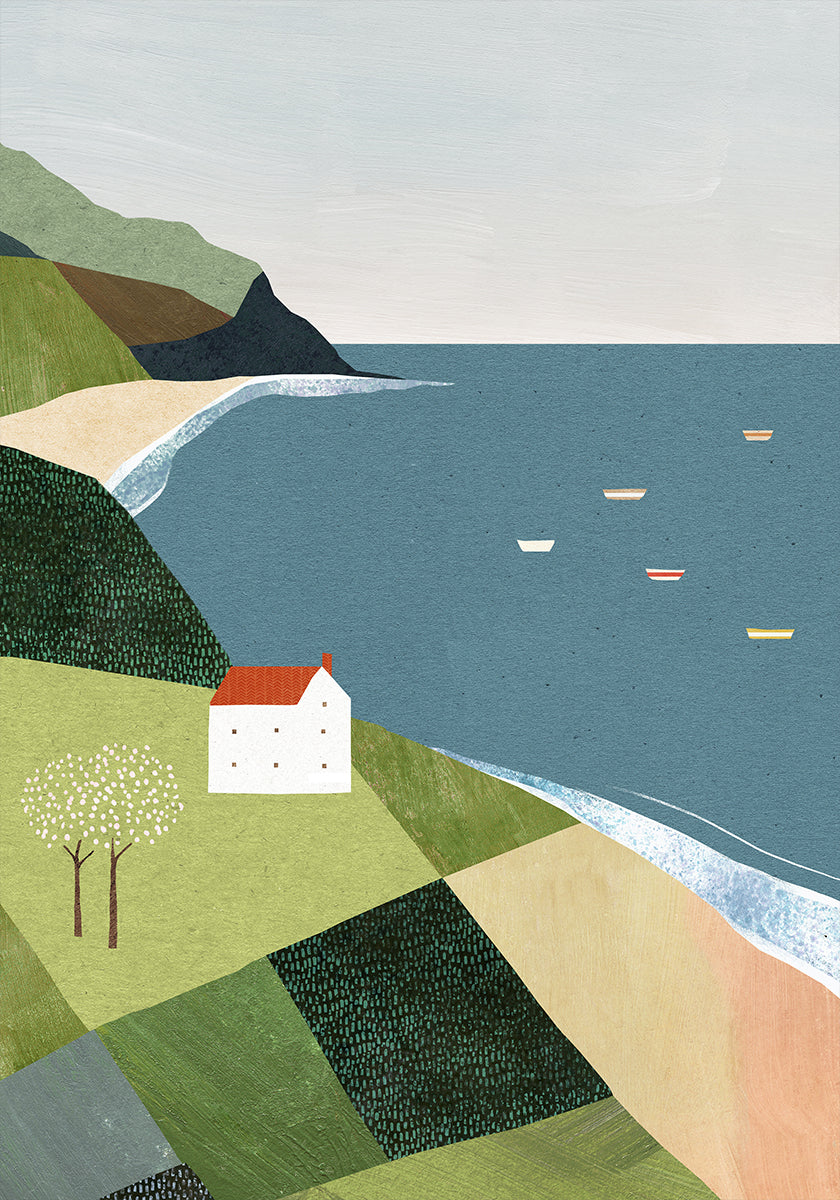 House on the Cliff Poster