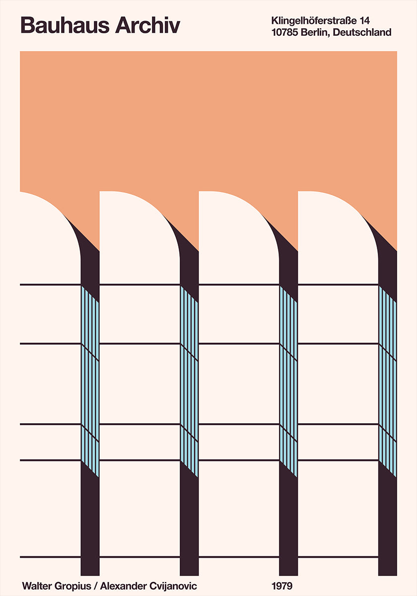 Bauhaus Archiv Poster