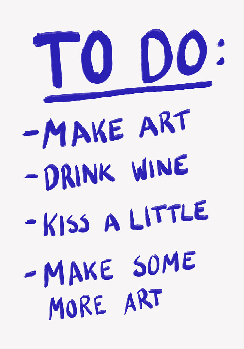 Creative To-Do List Poster