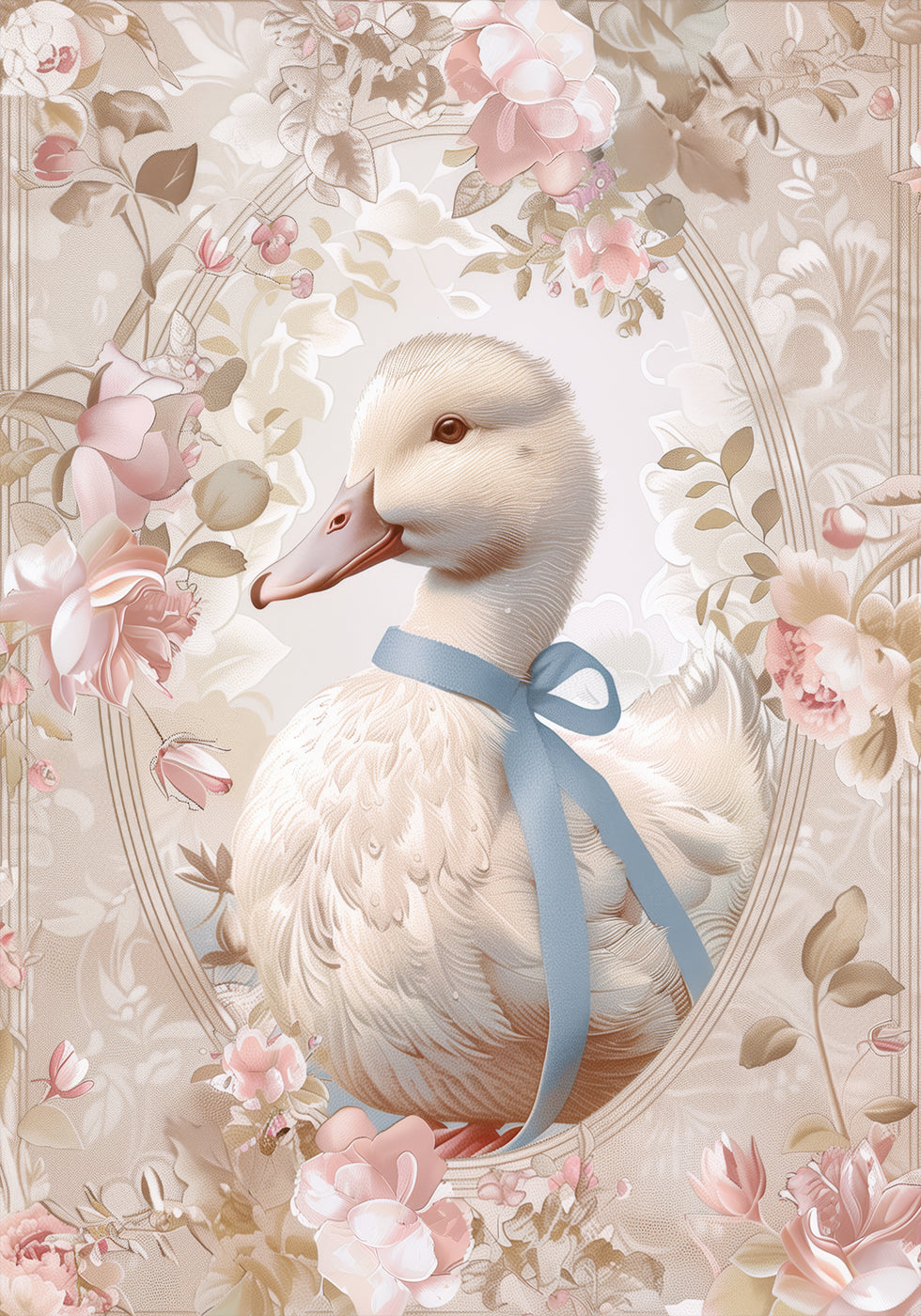 Vintage Duck Poster