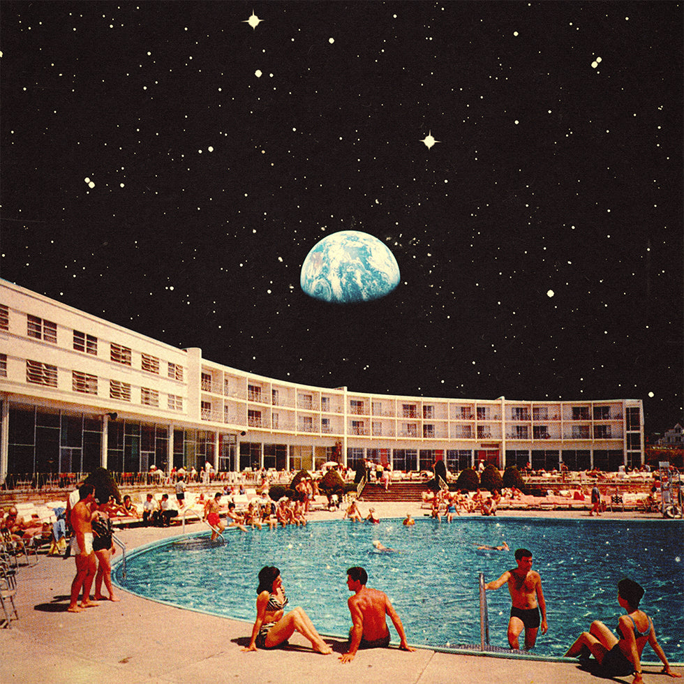 Lunar Pool Poster