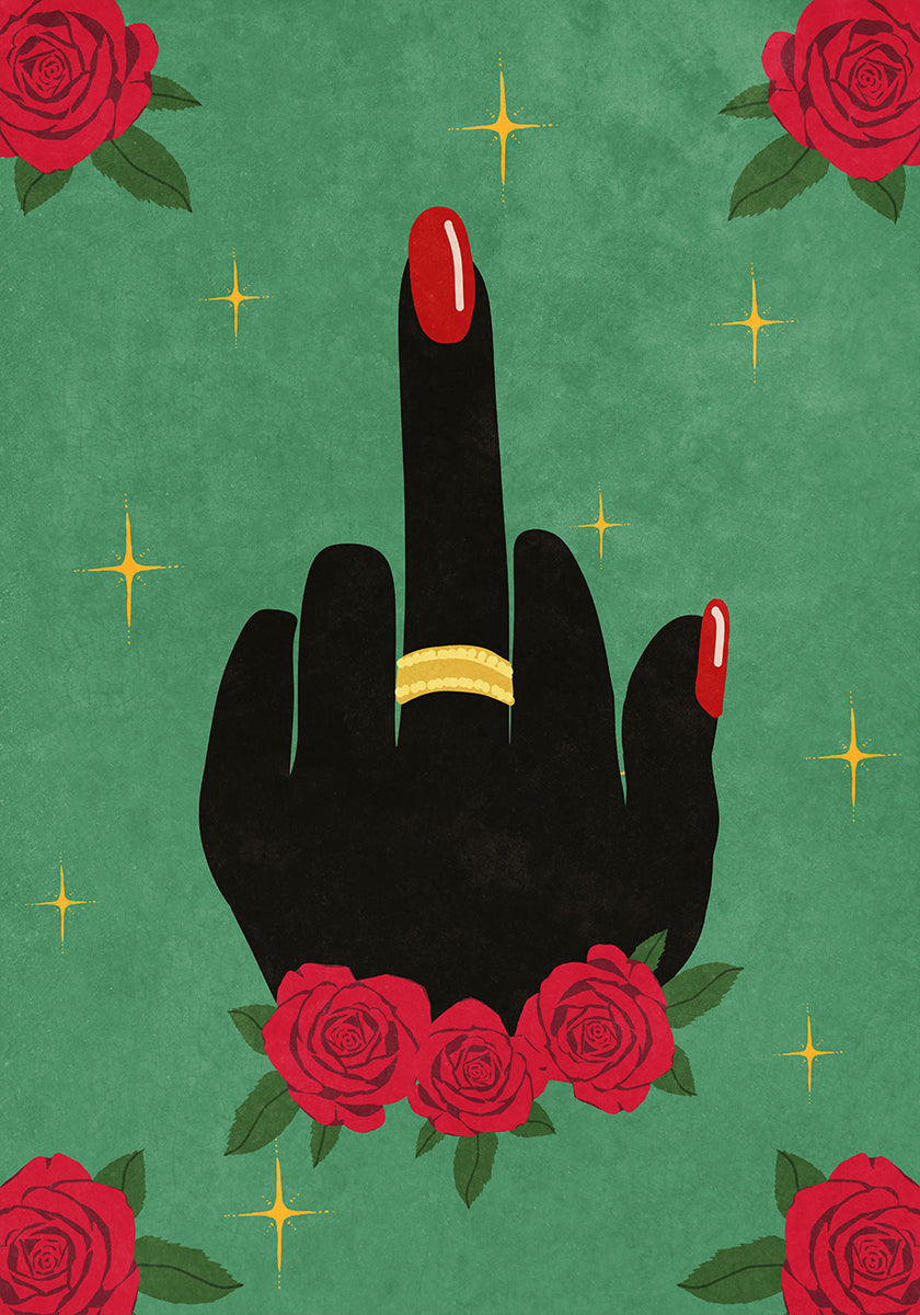 Middle Finger  Poster