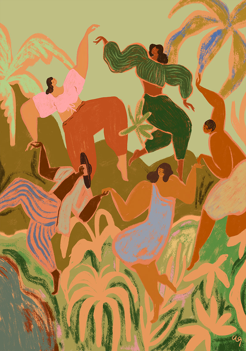 Spring Frolic Poster