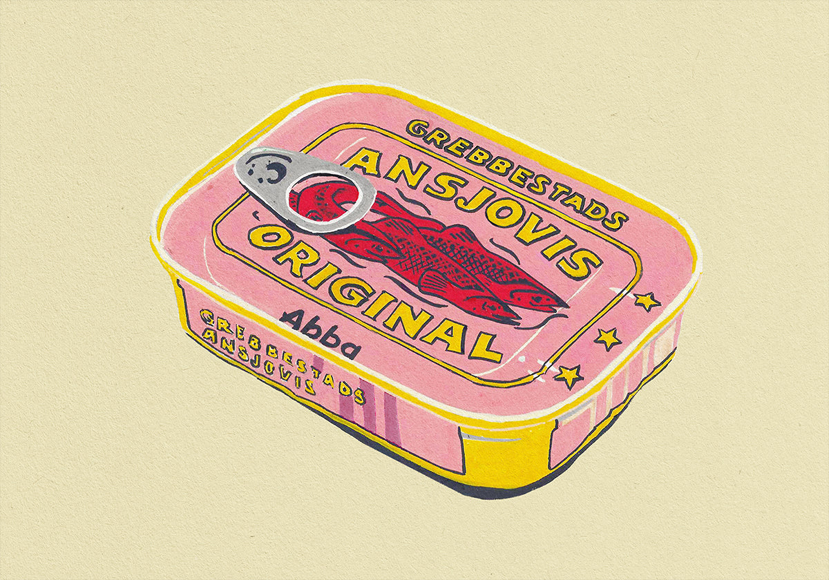 Abba Ansjovis Poster