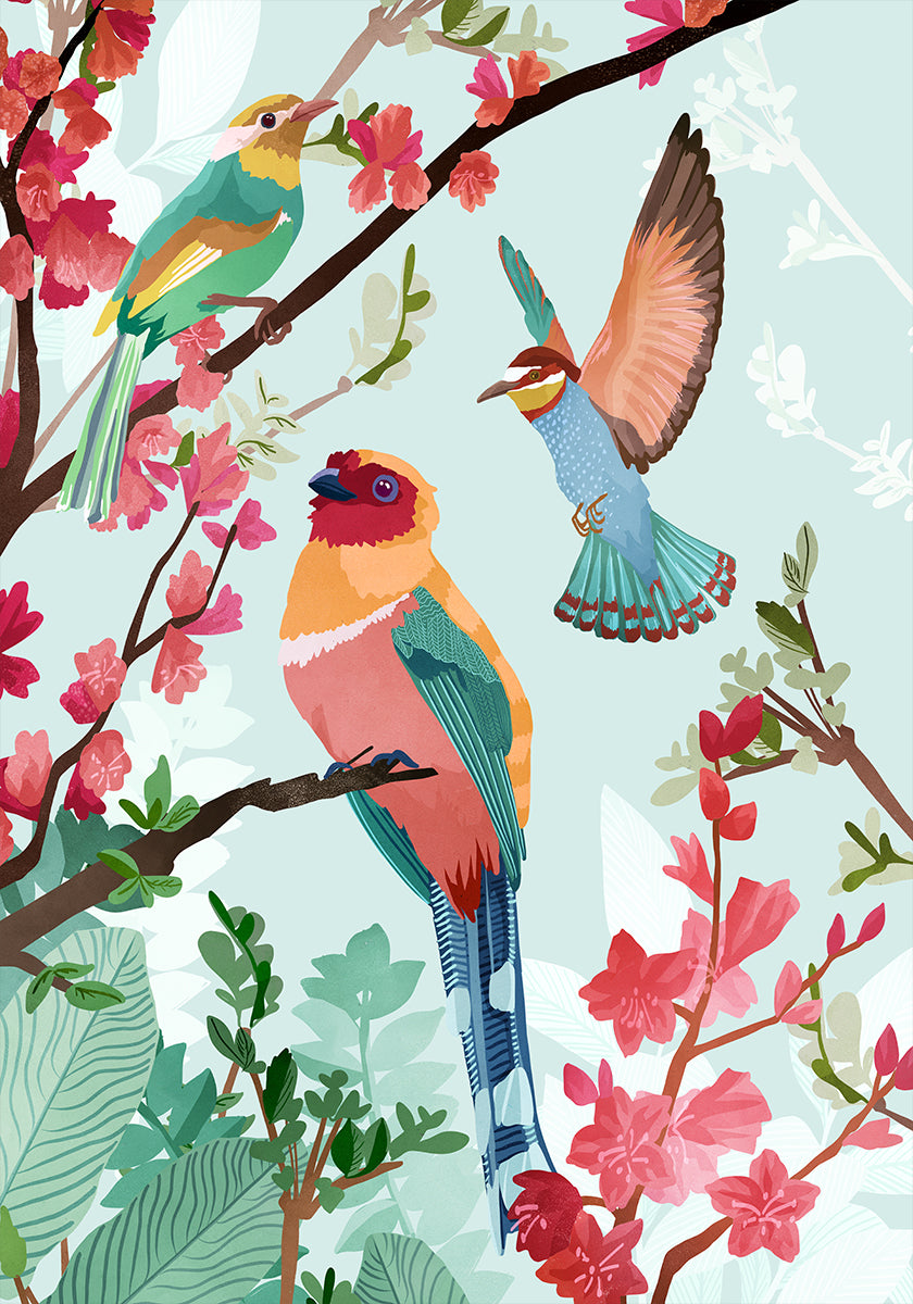 Birds of Summer  Poster