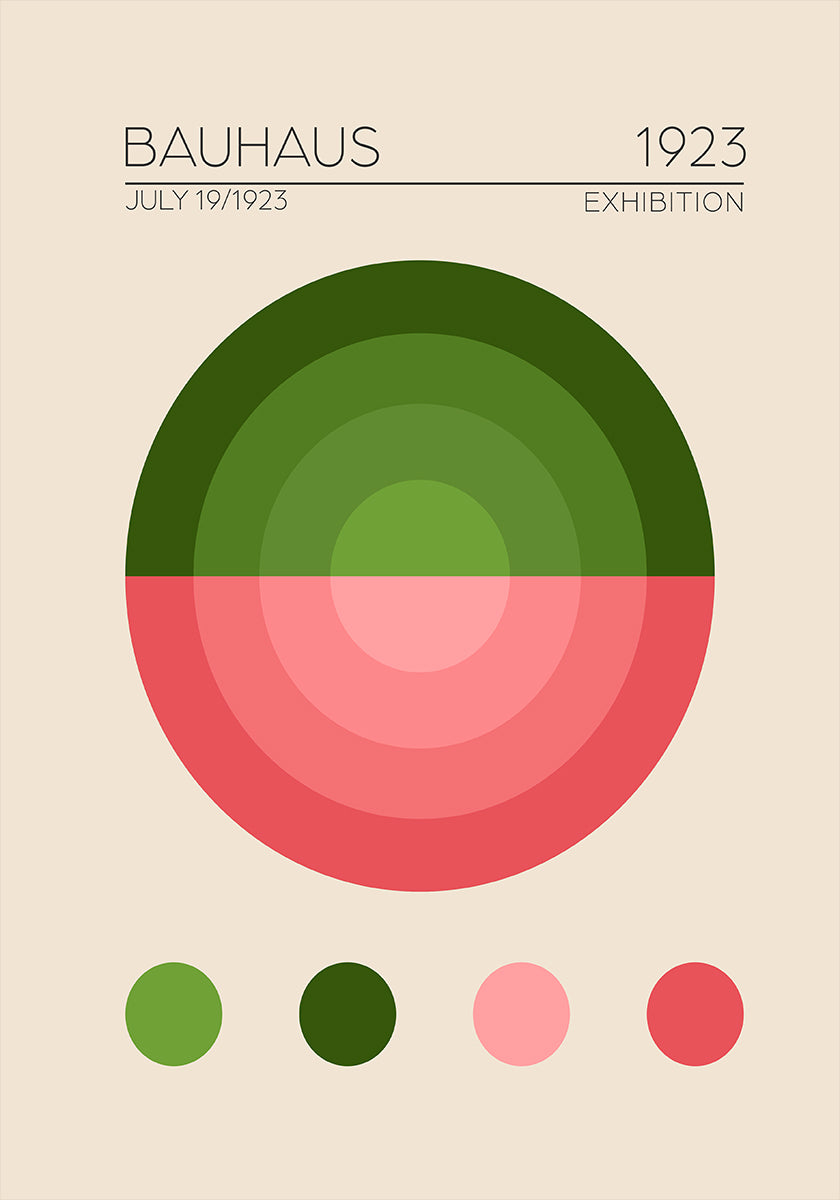 Geometric Harmony  Poster