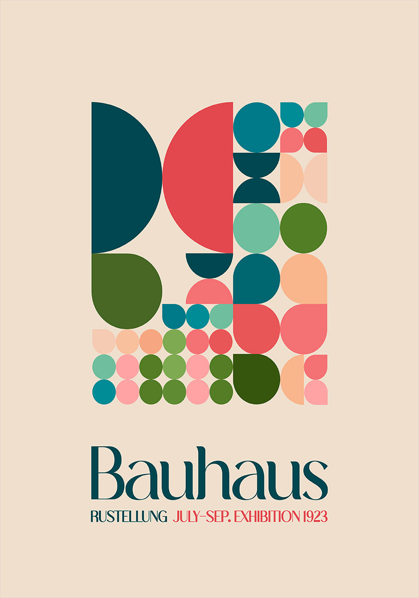 Geometric Harmony  Poster