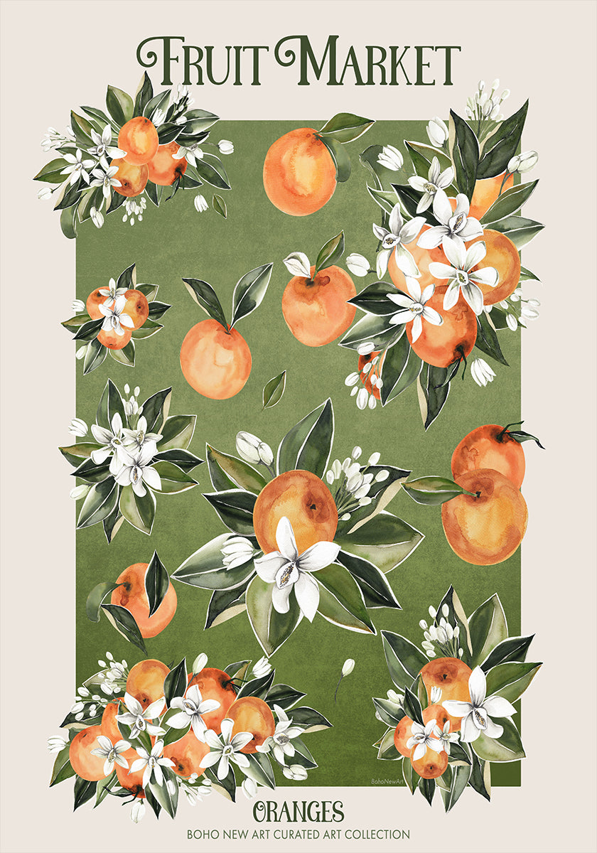 Citrus Blossom Harvest Poster