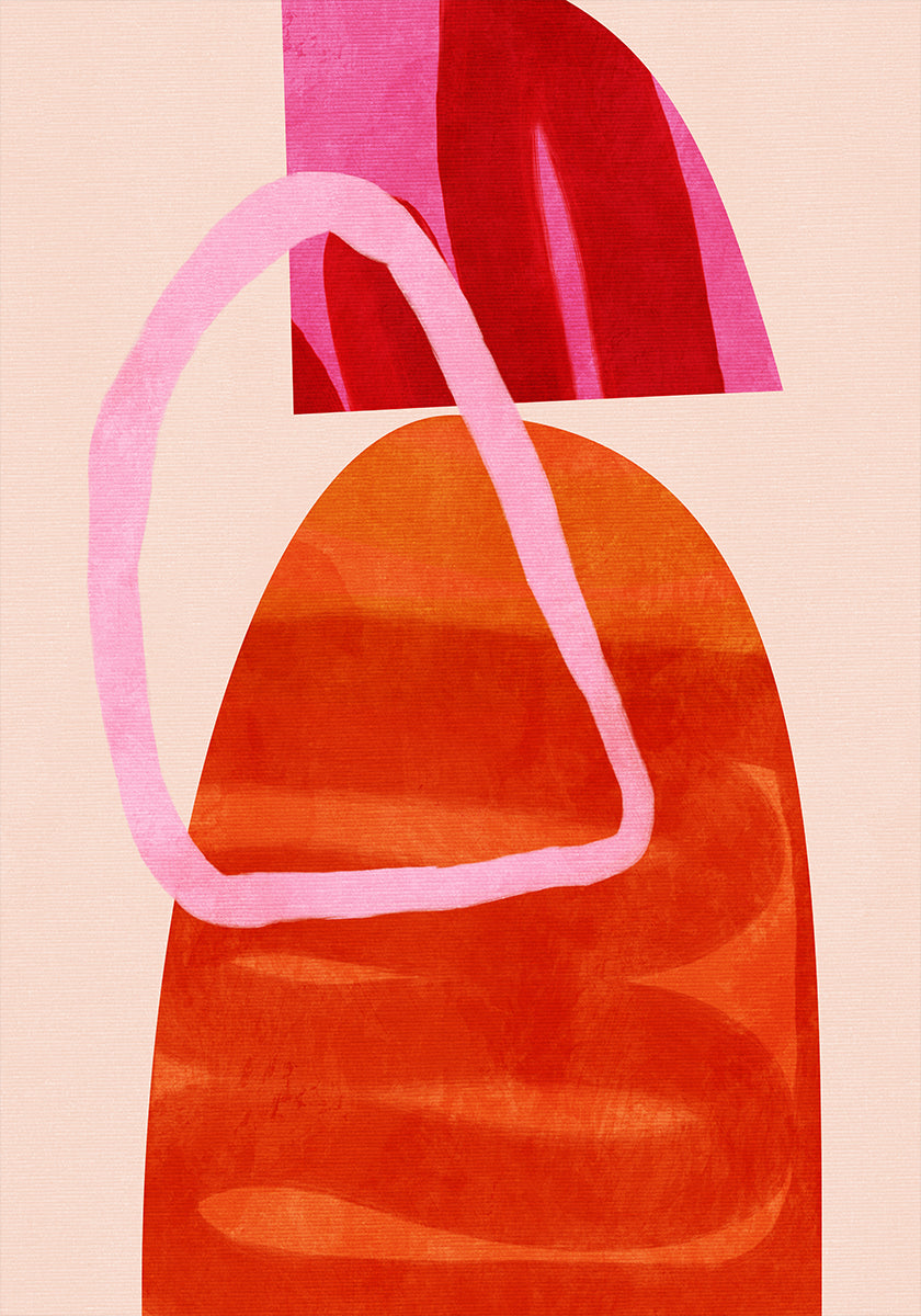 Painted Lines Kopie Poster