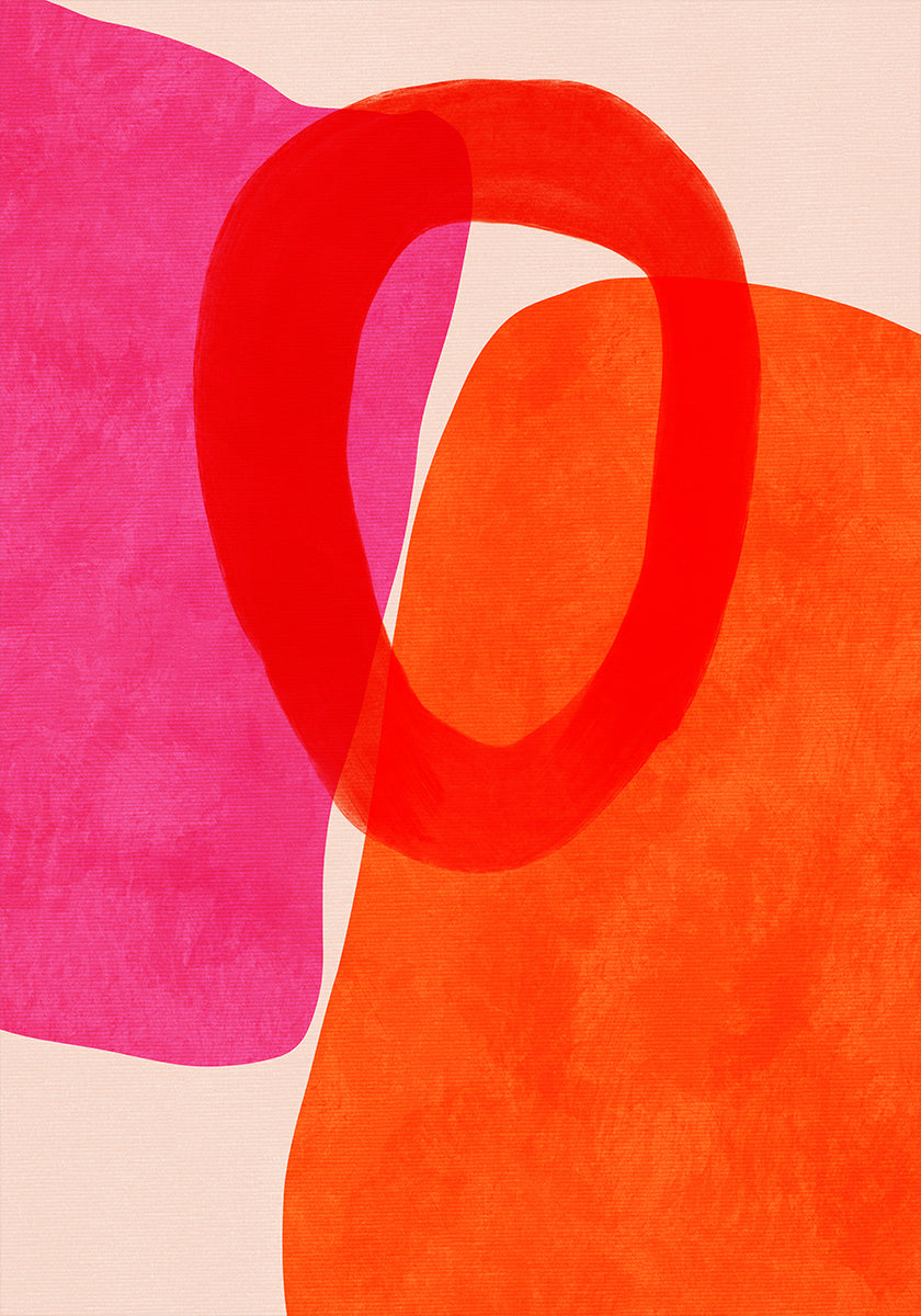 Painted Lines 5 Kopie Poster