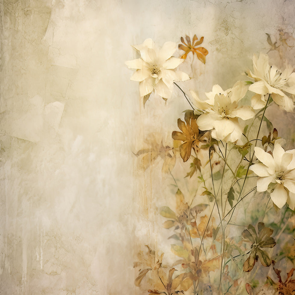 Fa Vintage Floral 48 Poster