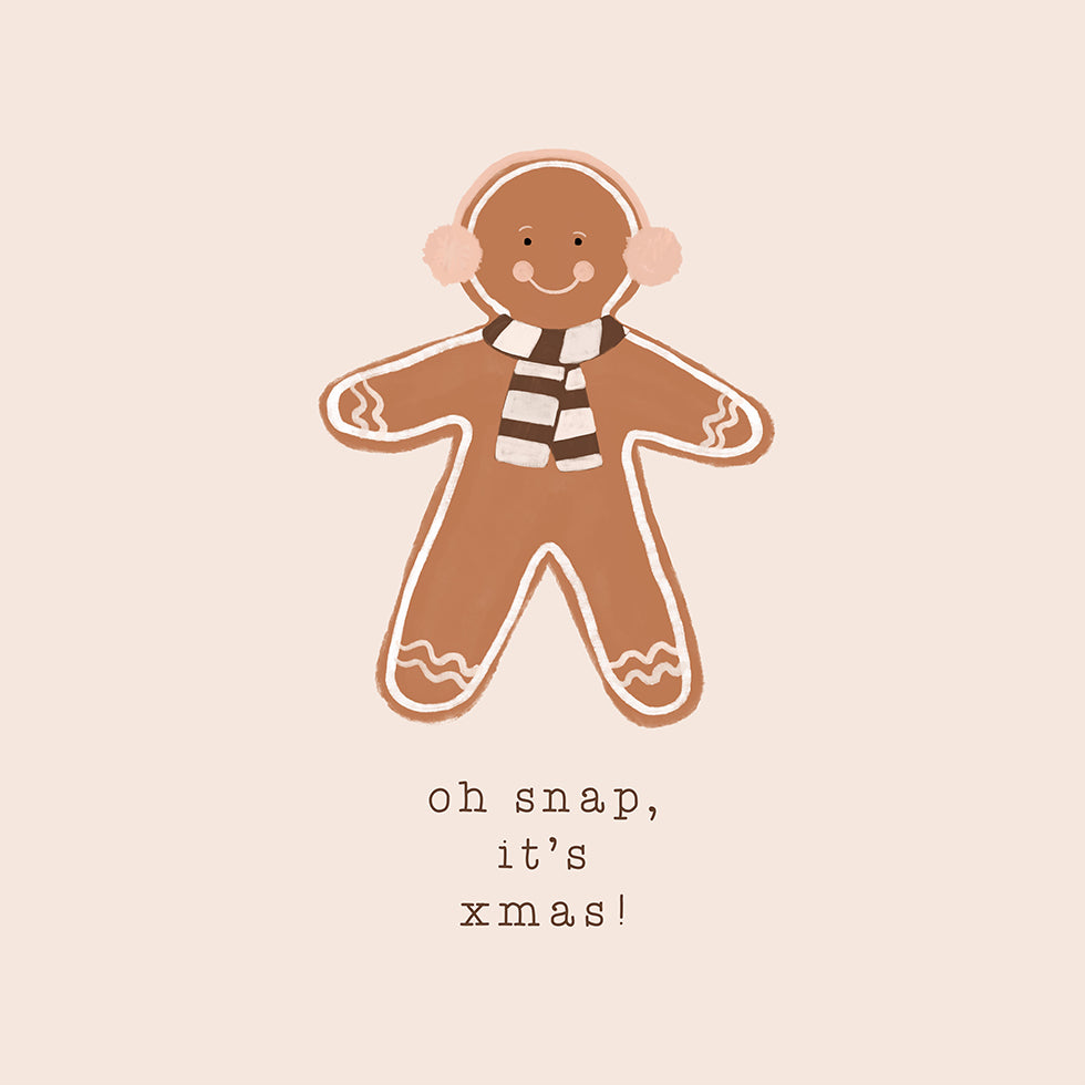 Oh Snap It&#039;s Xmas Poster