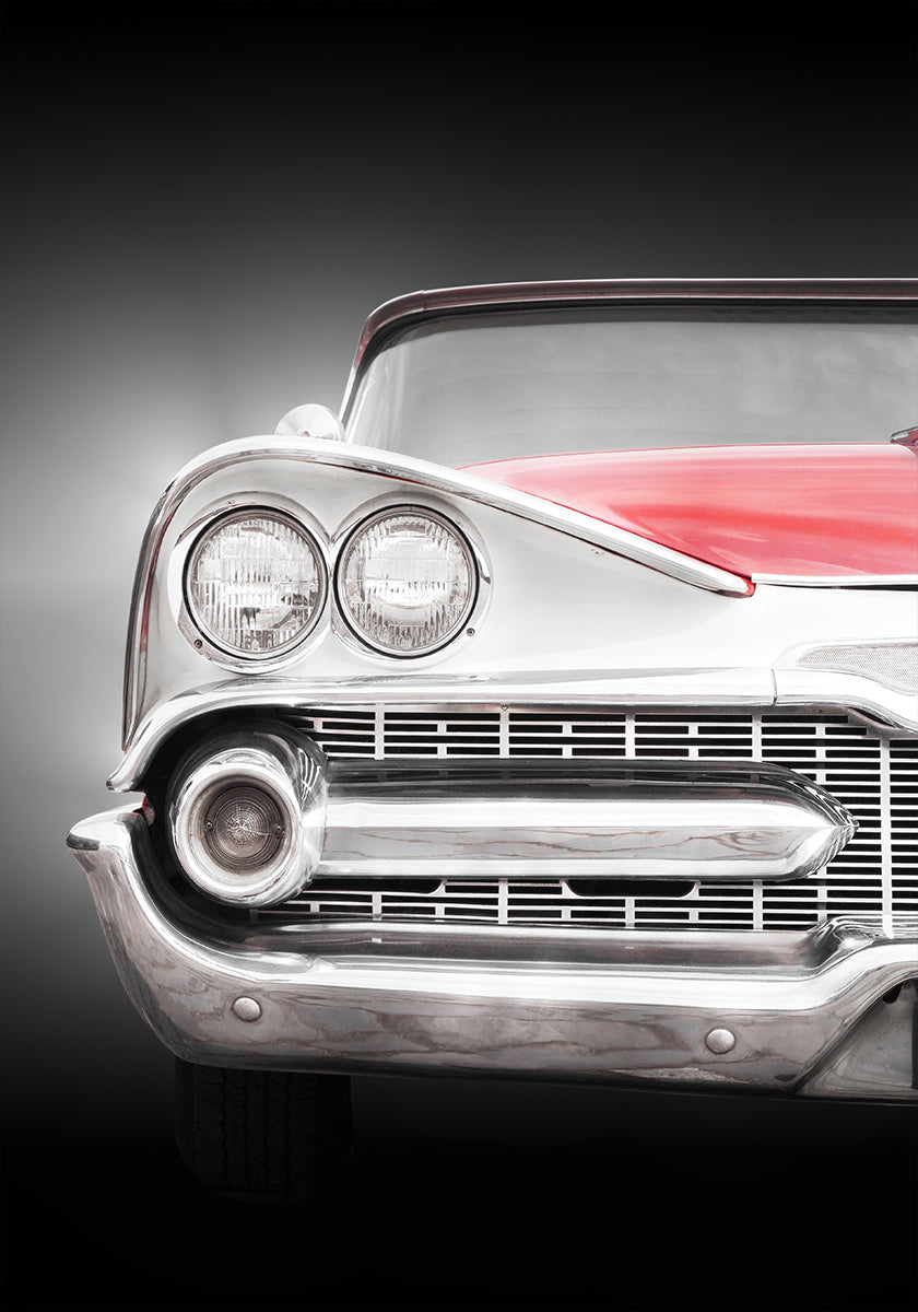 American classic car Coronet 1959 front view Poster
