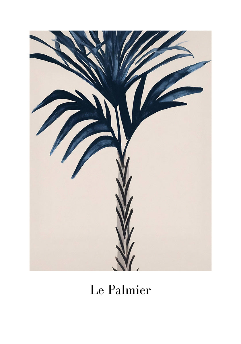 Le Palmier Poster