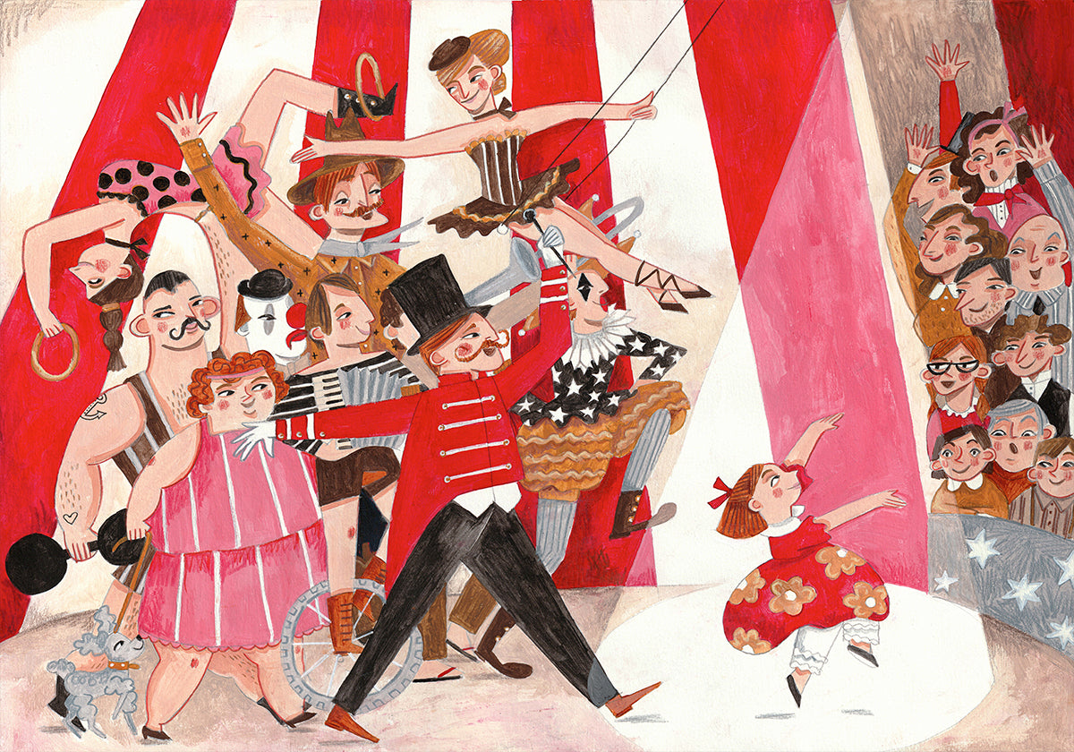 Circus in the city Poster