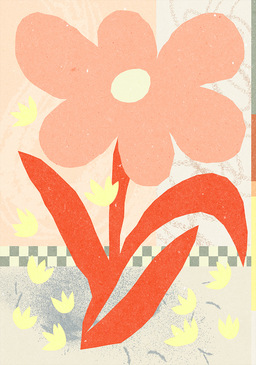 Flowers Composition No.1 Poster