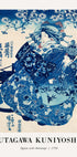 Elegance of Ogiya Uchi Hanaogi Utagawa Kuniyoshi Plakat - Posterbox.no