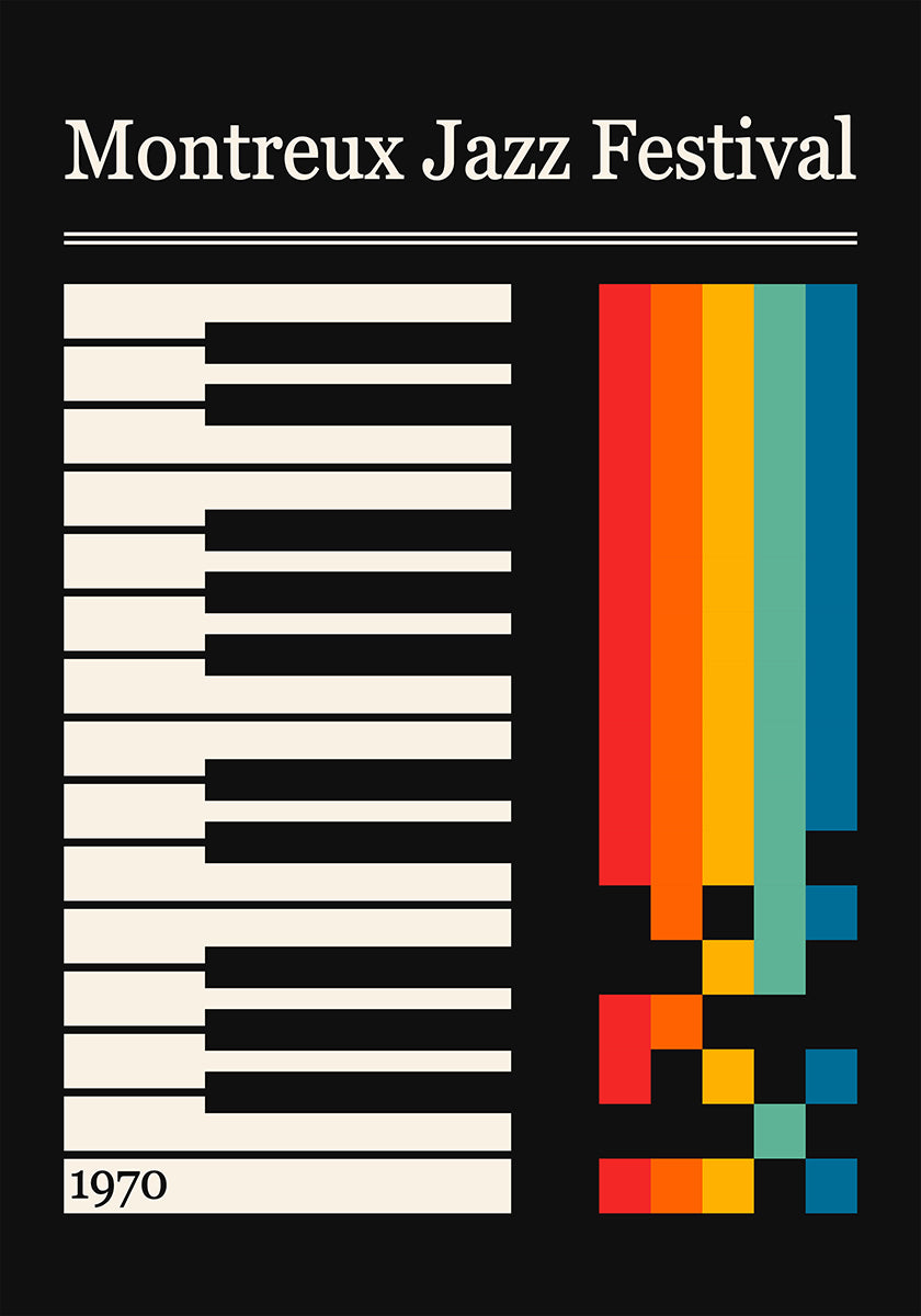 Montreaux Jazz Festival Poster