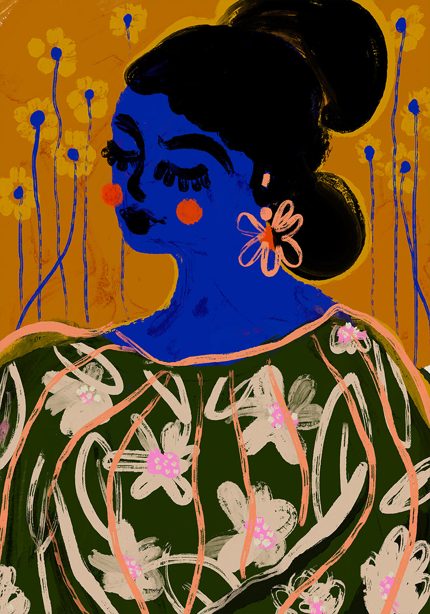Blue Blossom Muse